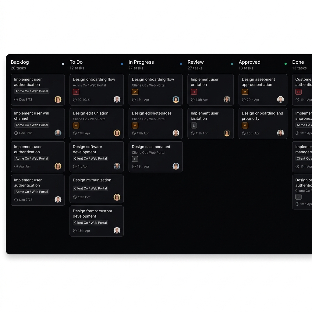 Global Task Board